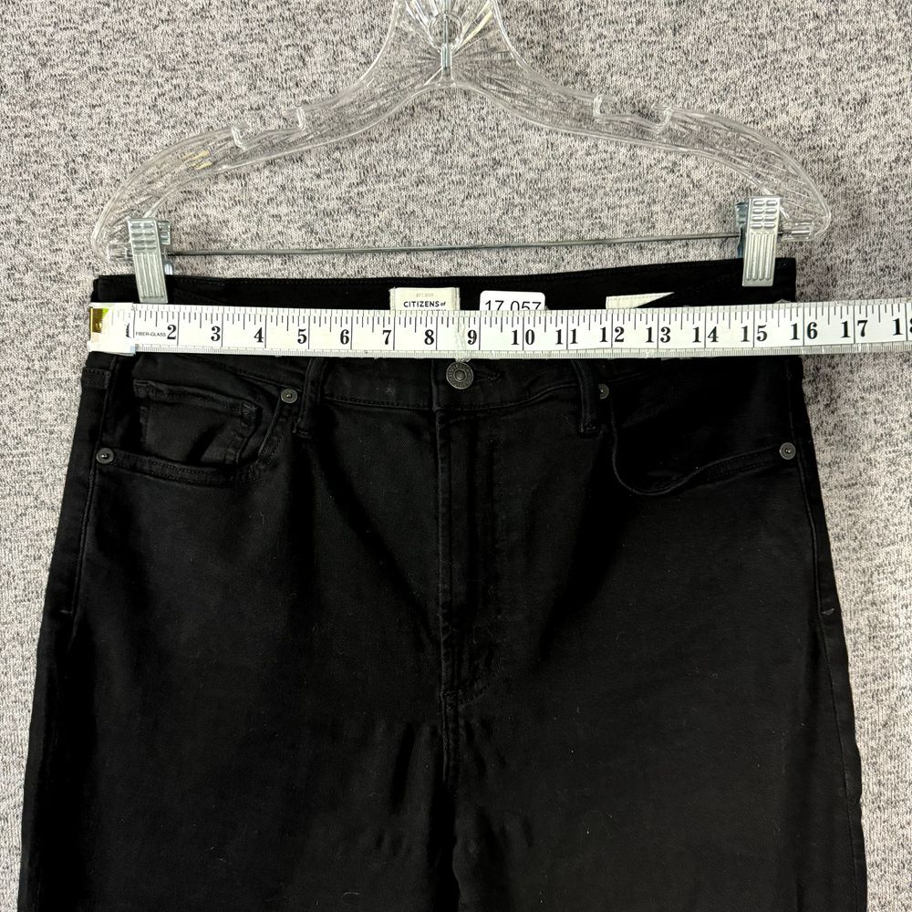 Citizens Of Humanity Women's Size 31 Black Stretch Denim Lilah High Rise Bootcut - Picture 14 of 16